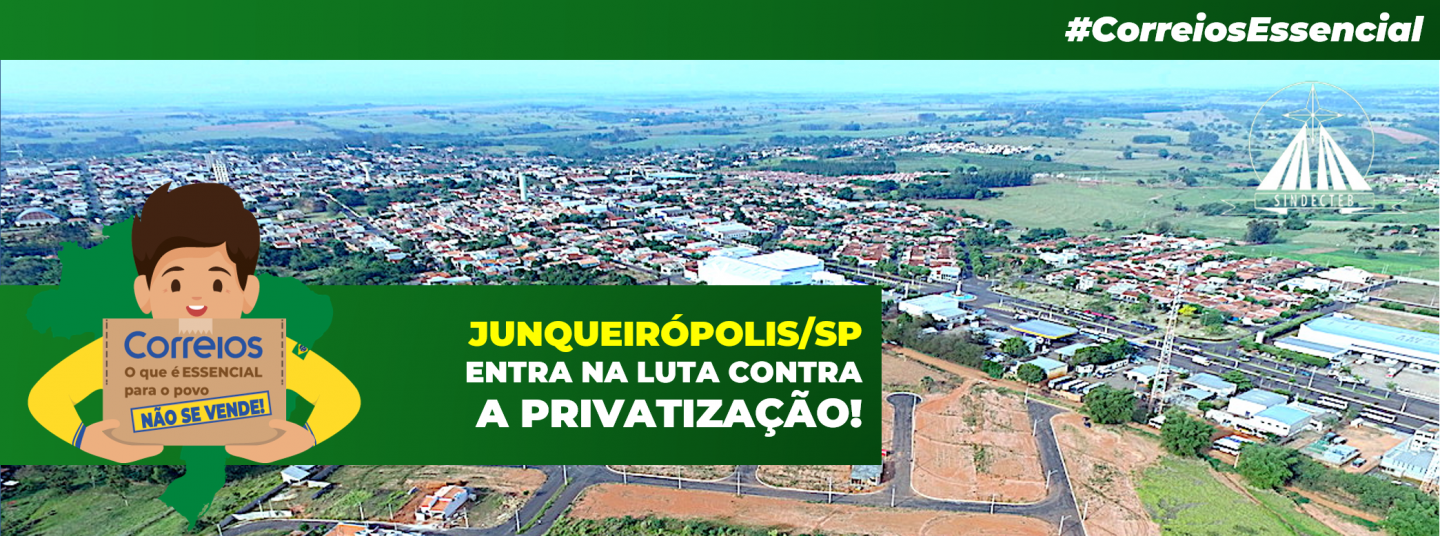 Junqueirópolis: Câmara Municipal apoia nossa luta contra a privatização!