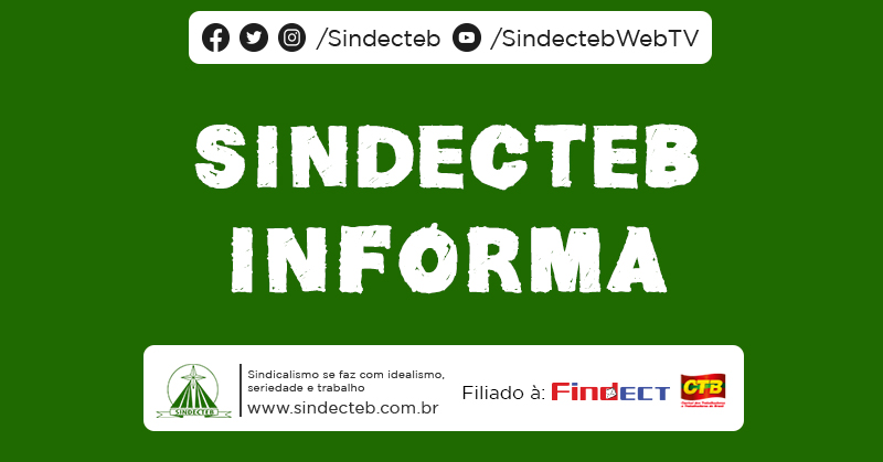 Sindecteb Informa – 25/11/2021