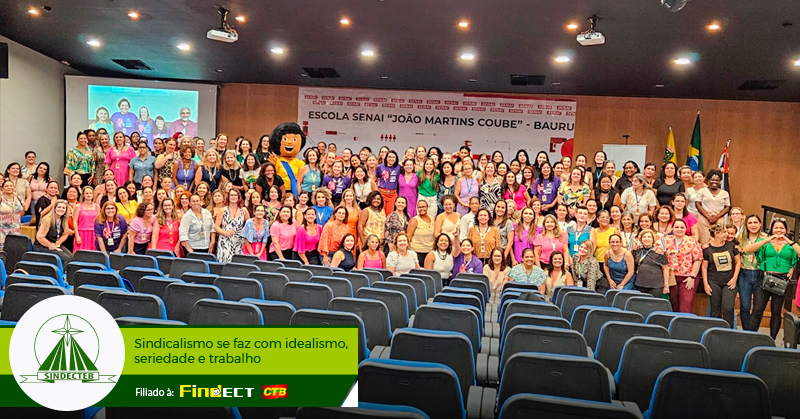 SINDECTEB participa de evento dos Correios em Bauru celebrando a liderança feminina
