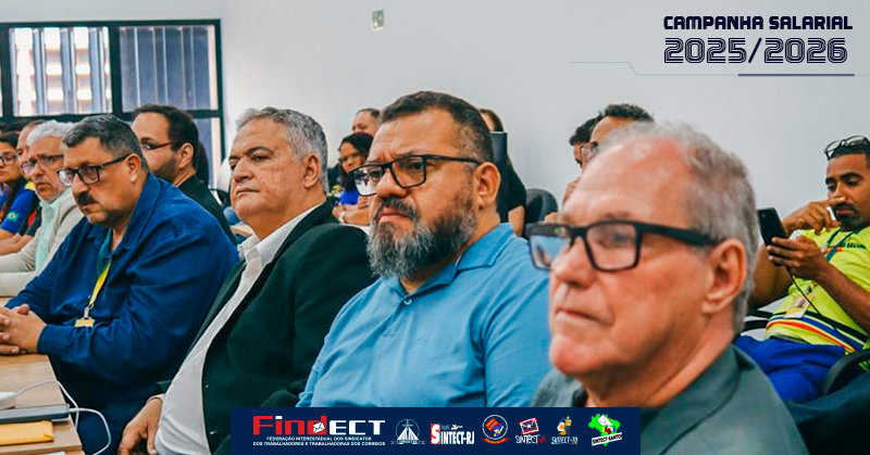 FINDECT e sindicatos reforçam defesa dos trabalhadores e buscam reedição do ACT em reunião com presidente dos Correios