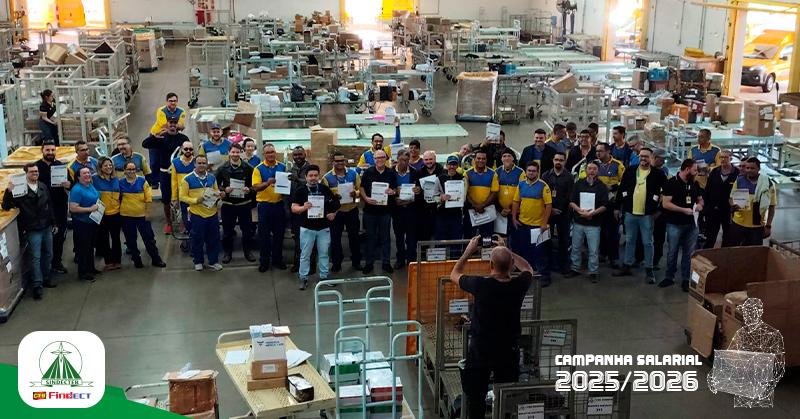 SINDECTEB dialoga com trabalhadores em Bauru e reforça a mobilização na Campanha Salarial 2025-2026