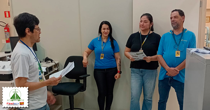 SINDECTEB reforça mobilização com a visita sindical na AC DAMHA