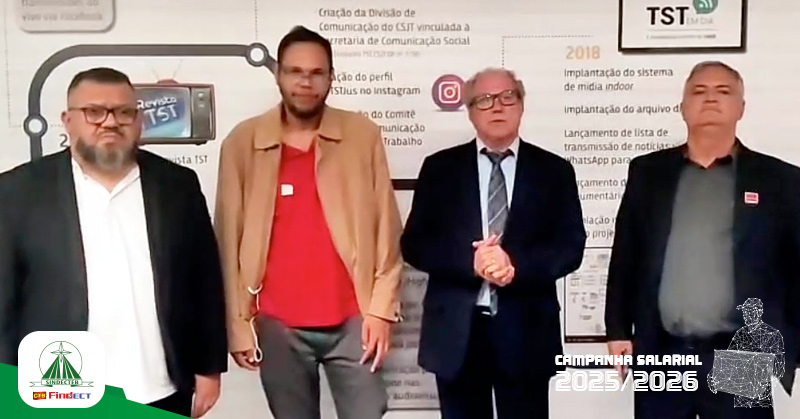 Negociação no TST não avança e SINDECTEB convoca trabalhadores para assembleia nesta terça (16)